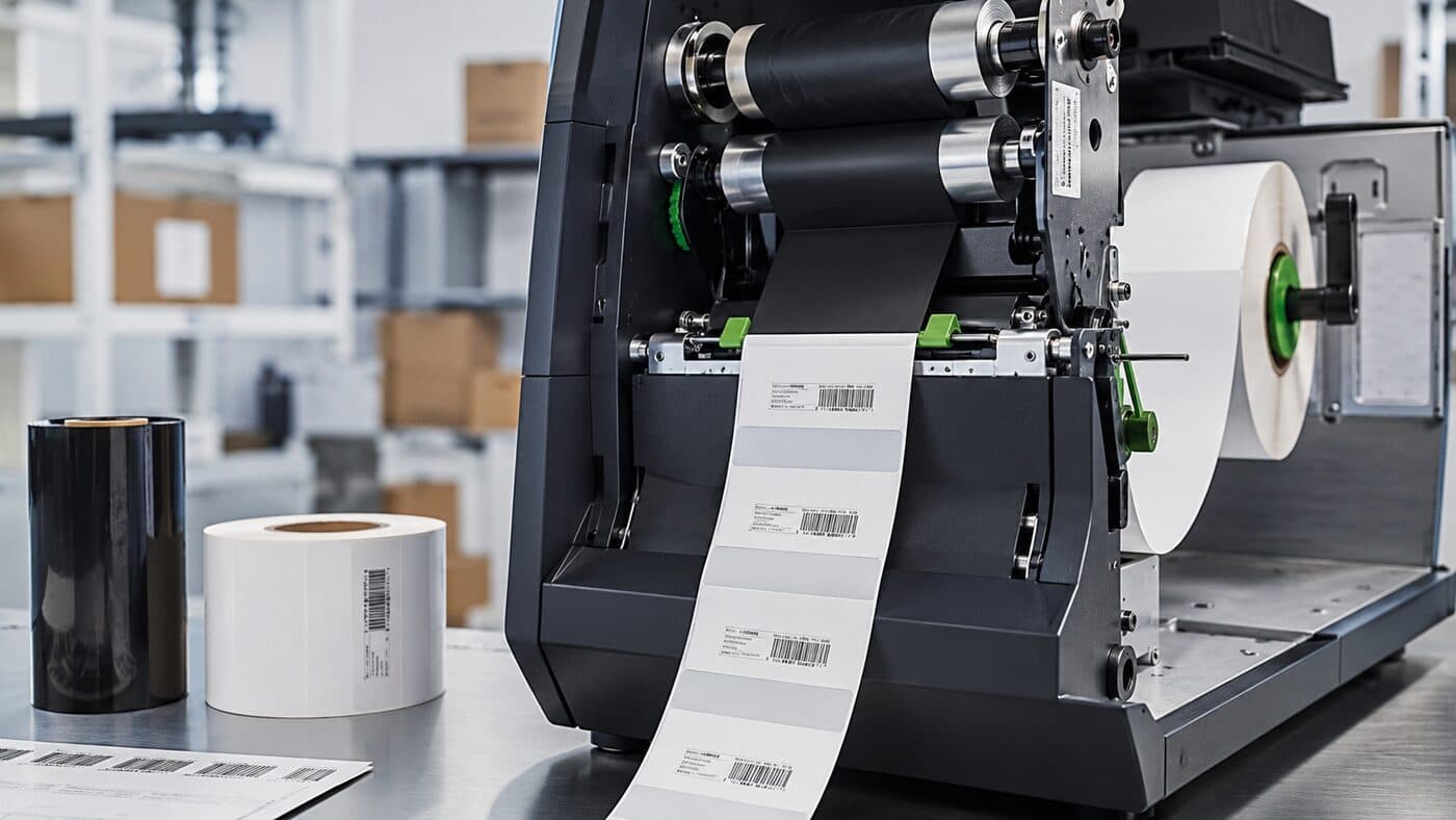 Cómo reducir el consumo de ribbon en la impresión de etiquetas industriales