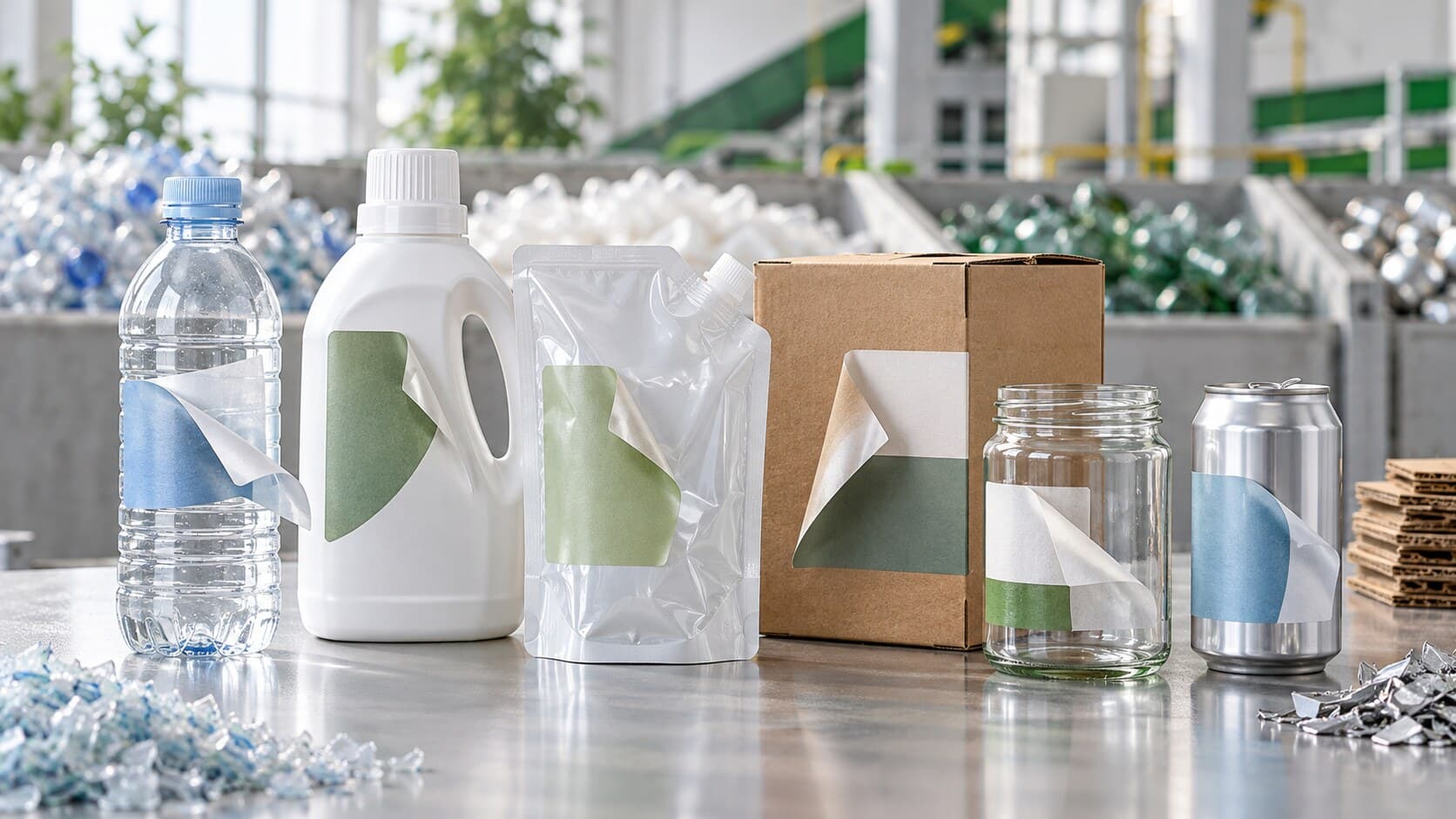 ¿Cómo afecta la etiqueta a la reciclabilidad de un envase?