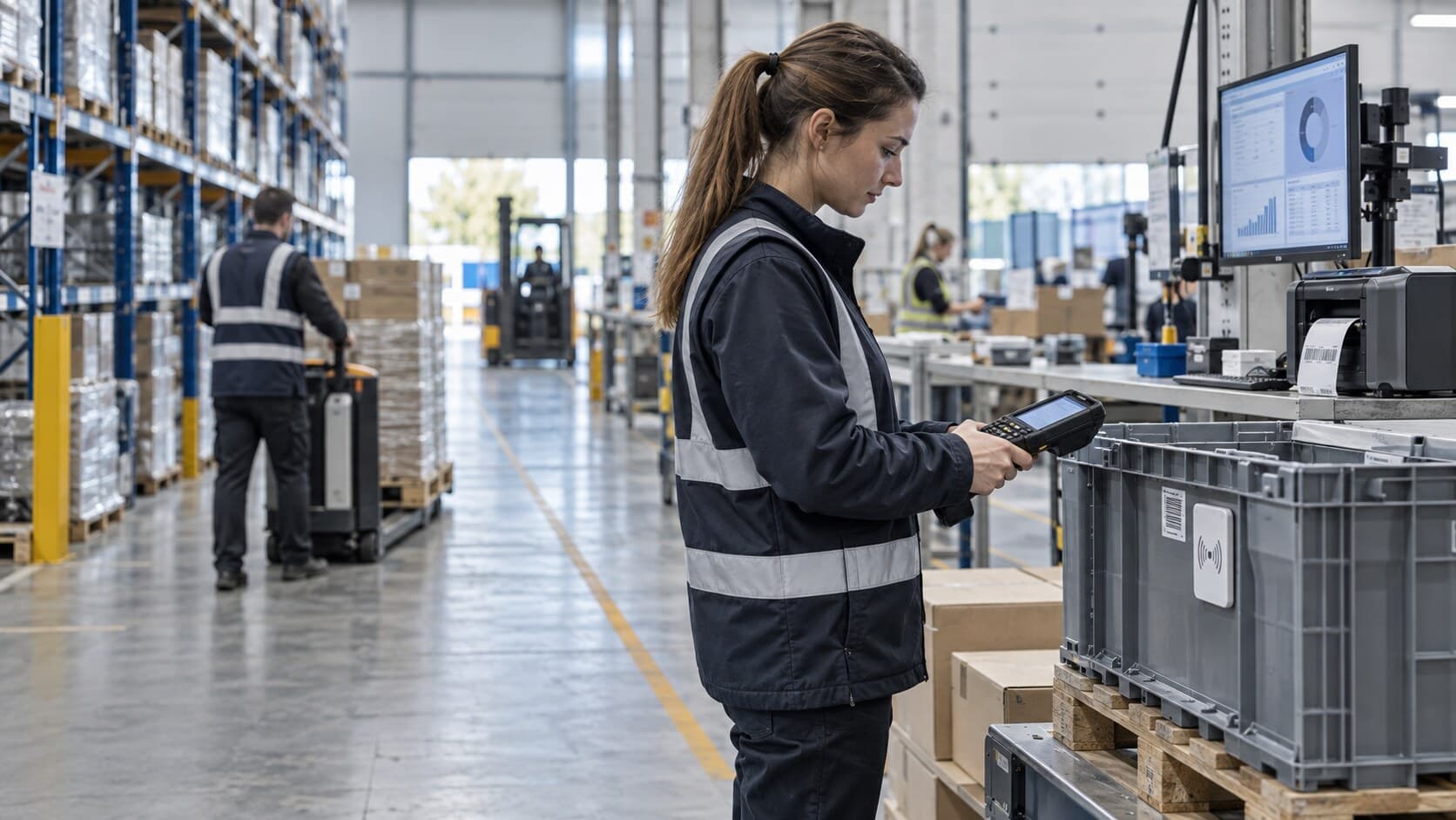 Com implantar un magatzem connectat: ERP, RFID i gestió de dispositius