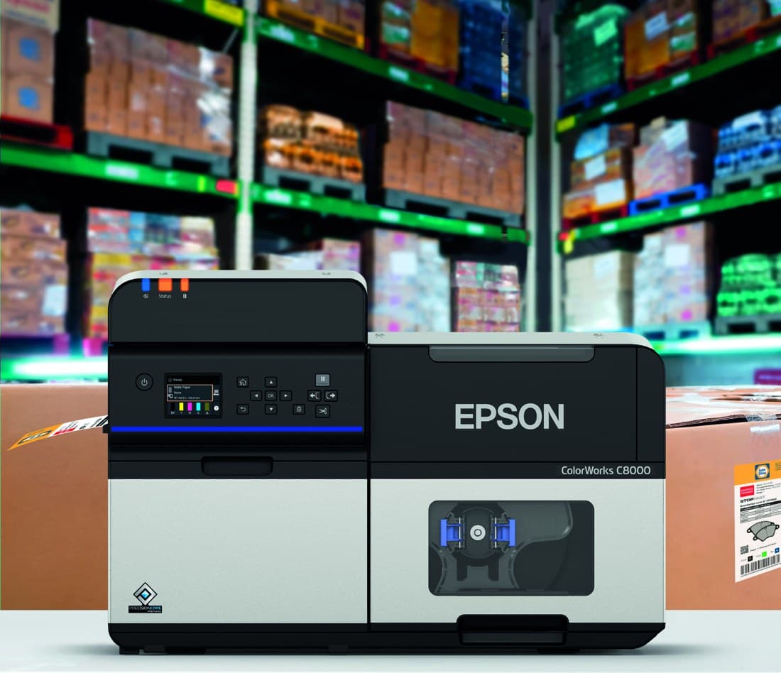 Epson ColorWorks C8000: catàleg i comparativa de costos de tinta