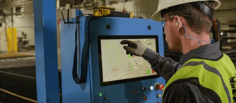 Pantalles industrials tàctils